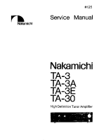 Nakamichi TA-30-Service-Manual